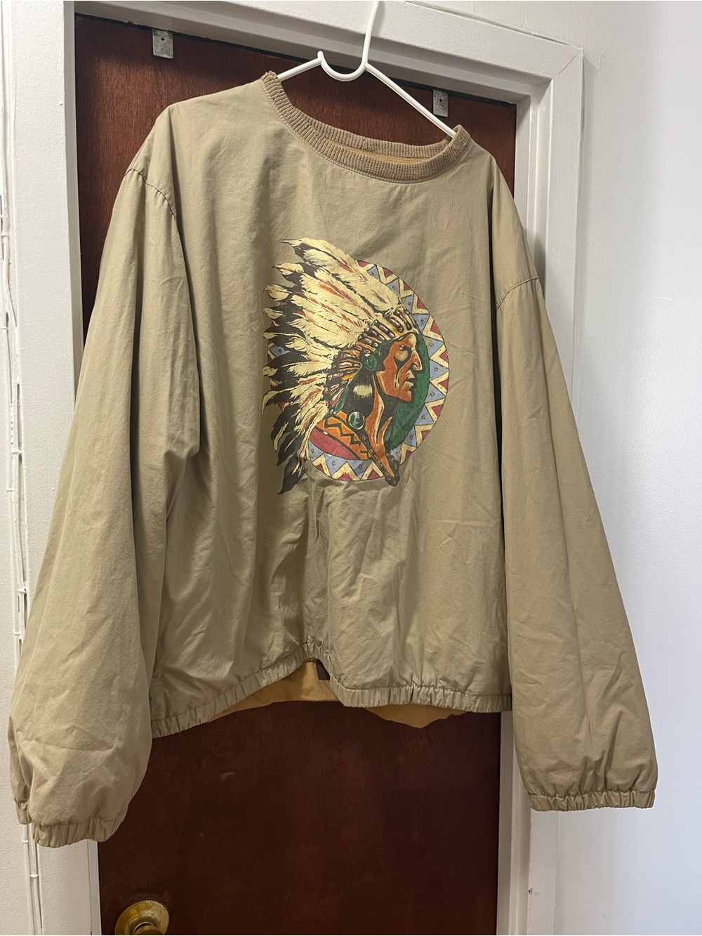 Polo Ralph Lauren Indian Head sweatshirt xl 1992 ski p-wing bear snowbeach
